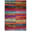 Moderní kusový koberec SALSA 0976A Desky Geometrický vícebarevný (Rozměr 140x190 cm)