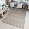 Kusový koberec Sisal MELISSA KL69A Moderní hnědý béžový