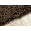 Koberec Běhoun jednobarevný SOFFI shaggy 5cm hnědý6