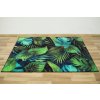 Kusový koberec Monstera Listy palmy zelený