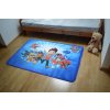 Dětský kusový koberec ultra měkký 100x150 cm - Tlapková patrola Pejsci modrý