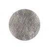 Kulatý koberec VALLEY D714A Moderní Abstraktní šedý bílý (Rozměr průměr 80 cm)