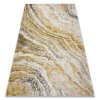 Kusový koberec FUSION 9776 Abstraktní Moderní krémový bílý žlutý (Rozměr 80x150 cm)