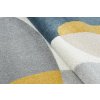 Kusový koberec FUSION 5706 Nepravidelný Moderní bílý světle šedý žlutý9