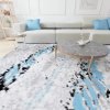 Kusový koberec moderní MAYA Q543C šedý modrý bílý9