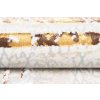 Kusový koberec GOLDEN MZ38K Moderní Klasický krémový hnědý (Rozměr 80x150 cm)