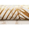 Kusový koberec GOLDEN NA37G Listy Moderní krémový (Rozměr 80x150 cm)