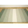 Kusový koberec sisalový oboustranný Brussels 205248/10510 Pruhovaný zelený krémový
