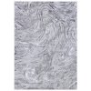 Moderní kusový koberec COMO NR22A Abstraktní šedý (Rozměr 80x150 cm)