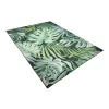 Moderní kusový koberec FLANNEL PRINTED C139D Listy zelený01