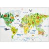 Dětský kusový koberec KIDS 250321N Mapa Světa