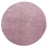 Kulatý koberec vhodný k praní jednobarevný Kamel pink růžový13