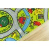 Dětský kusový koberec Uličky 12 zelený