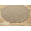 Kulatý koberec Amazing 92 béžový hnědý (Rozměr průměr 100 cm)