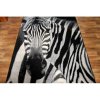 Kusový koberec BCF FLASH 33302/190 Zebra černý bílý