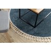 Kulatý koberec BERBER 9000 modrý5