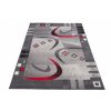 Kusový koberec CHEAP 4596A Tmavě šedý