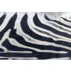 Koberec imitace zvířecí kůže Zebra G5128 1 černý bílý5
