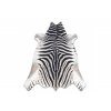 Koberec imitace zvířecí kůže Zebra G5128 1 černý bílý1