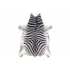 Koberec imitace zvířecí kůže Zebra G5128 1 černý bílý