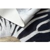 Koberec imitace zvířecí kůže Zebra G5128 1 černý bílý13