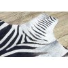 Koberec imitace zvířecí kůže Zebra G5128 1 černý bílý7
