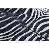 Koberec imitace zvířecí kůže Zebra G5128 1 černý bílý6
