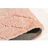 Kusový shaggy koberec OSLO Protiskluzový růžový