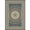 Kusový koberec vlněný Agnella Agnus Trubadur Granat Modrý / Krémový