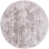 Moderní kulatý koberec Angelo Světle šedý