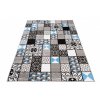 Kusový koberec moderní MAYA Z906B Patchwork šedý modrý
