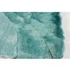 Kusový koberec Shaggy TODA 3D Světle tyrkysový Tmavě tyrkysový5