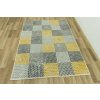 Kusový koberec LUNA 503568/89935 hořčicový patchwork
