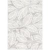 Moderní kusový koberec Ragolle Argentum 63687 7969 Listí šedý