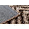 Kusový shaggy koberec FLIM 010 B7 Geometrický vzor hnědý13