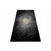 Kusový shaggy koberec FLIM 008 B2 Kruhy šedý