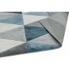 Moderní kusový koberec Sketch SK07 Geometrický vzor šedý modrý3