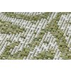 Kusový koberec Sisalový SION 22128 tkaný na plocho listí ecru zelený7
