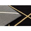 Kusový koberec EMERALD 1012 Luxusní geometrický černý zlatý13