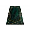 Kusový koberec EMERALD 1022 Luxusní moderní geometrický zelený zlatý13
