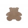 Kusový koberec SHAPE 3146 Medvídek protiskluzový vhodný k praní shaggy camel béžový1