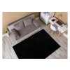Kusový koberec jednobarevný SOFFI shaggy 5cm černý3