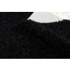 Kusový koberec jednobarevný SOFFI shaggy 5cm černý11