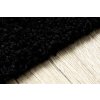 Kusový koberec jednobarevný SOFFI shaggy 5cm černý6