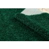 Kusový koberec jednobarevný SOFFI shaggy 5cm zelený11