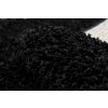 Koberec Běhoun jednobarevný SOFFI shaggy 5cm černý12