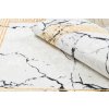 Kusový koberec vhodný k praní ANDRE 1126 Mramor řecký vzor protiskluzový bílý zlatý12