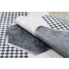 Kusový koberec vhodný k praní ANDRE 1863 Geometrický protiskluzový bílý černý11