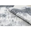Kusový koberec vhodný k praní ANDRE 1189 Mramor protiskluzový bílý černý12