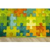 Dětský kusový koberec Puzzle multicolor vícebarevný5